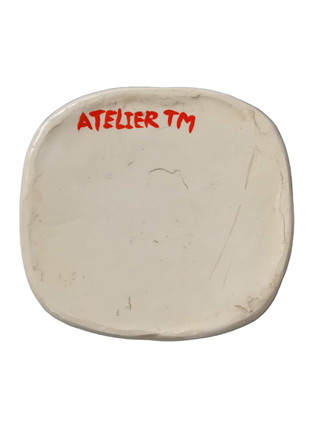 Atelier TM terre et Mot. Coupelle artisanale avec message positif, idéale comme cadeau bien-être, porte-bijoux ou décoration apaisante.