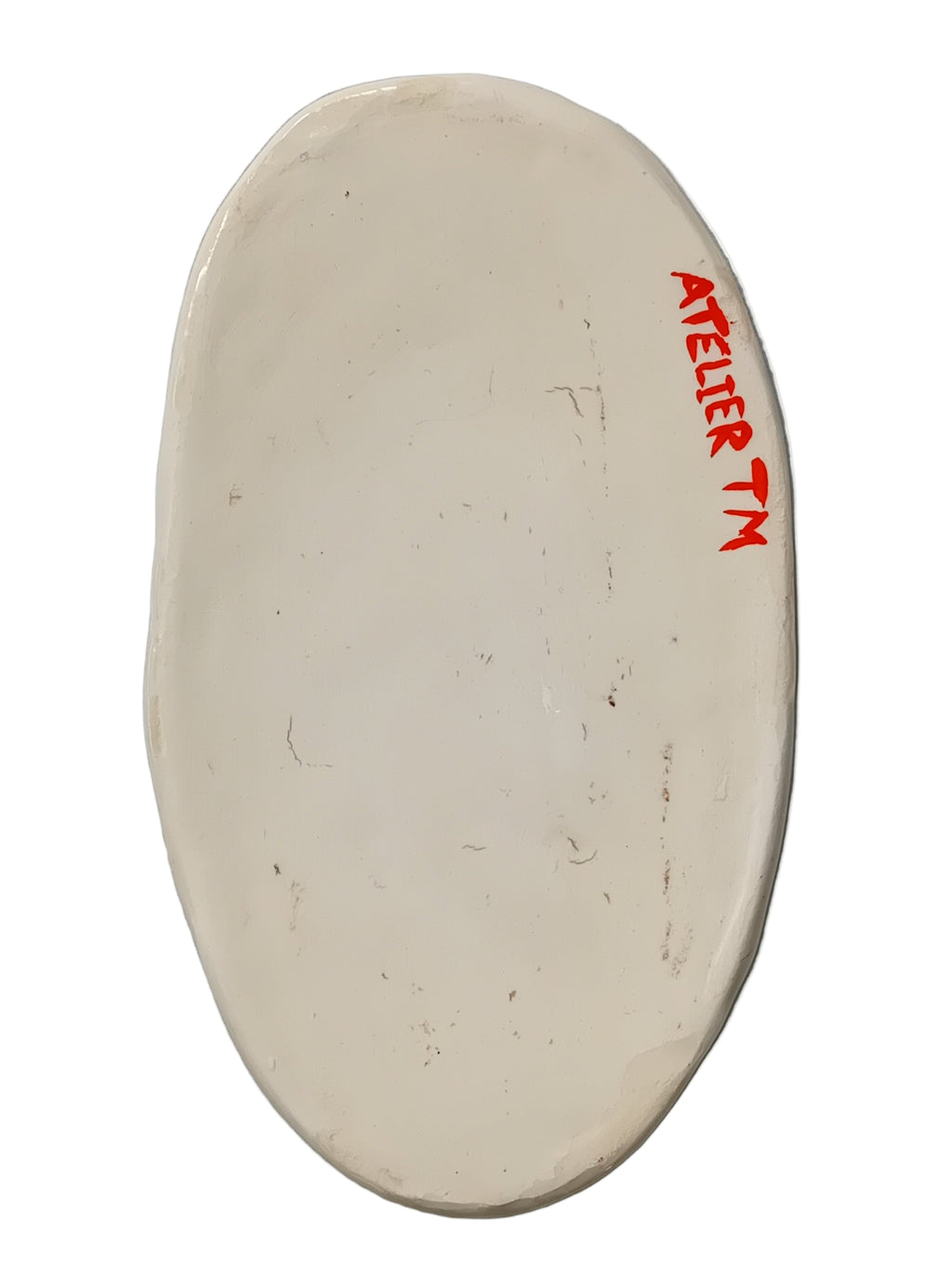 Atelier TM terre et Mot. Coupelle artisanale avec message positif, idéale comme cadeau bien-être, porte-bijoux ou décoration apaisante.